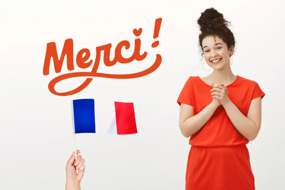 say thank you in french